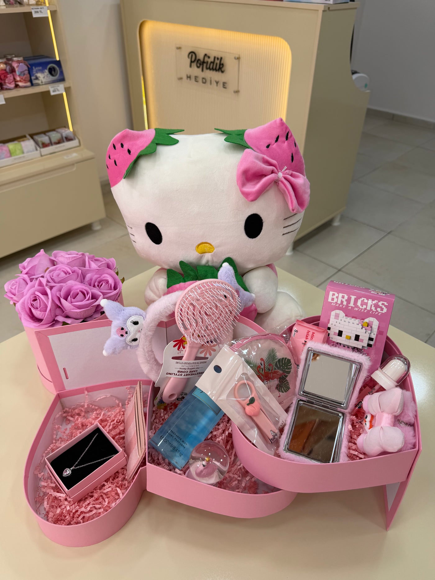 Hello Kitty Set Pofidik Hediye