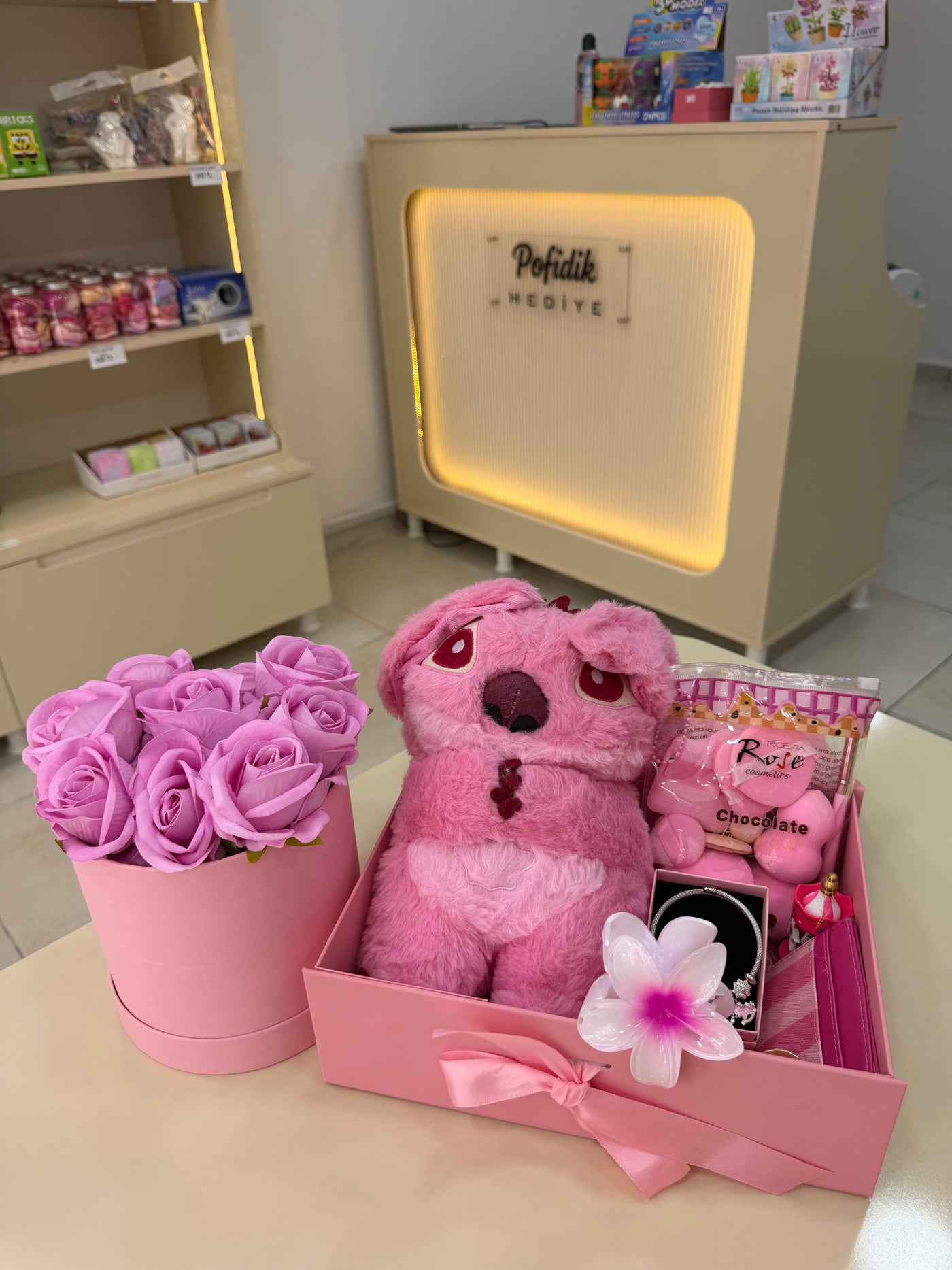 Tatlı Stitch Set Pofidik Hediye