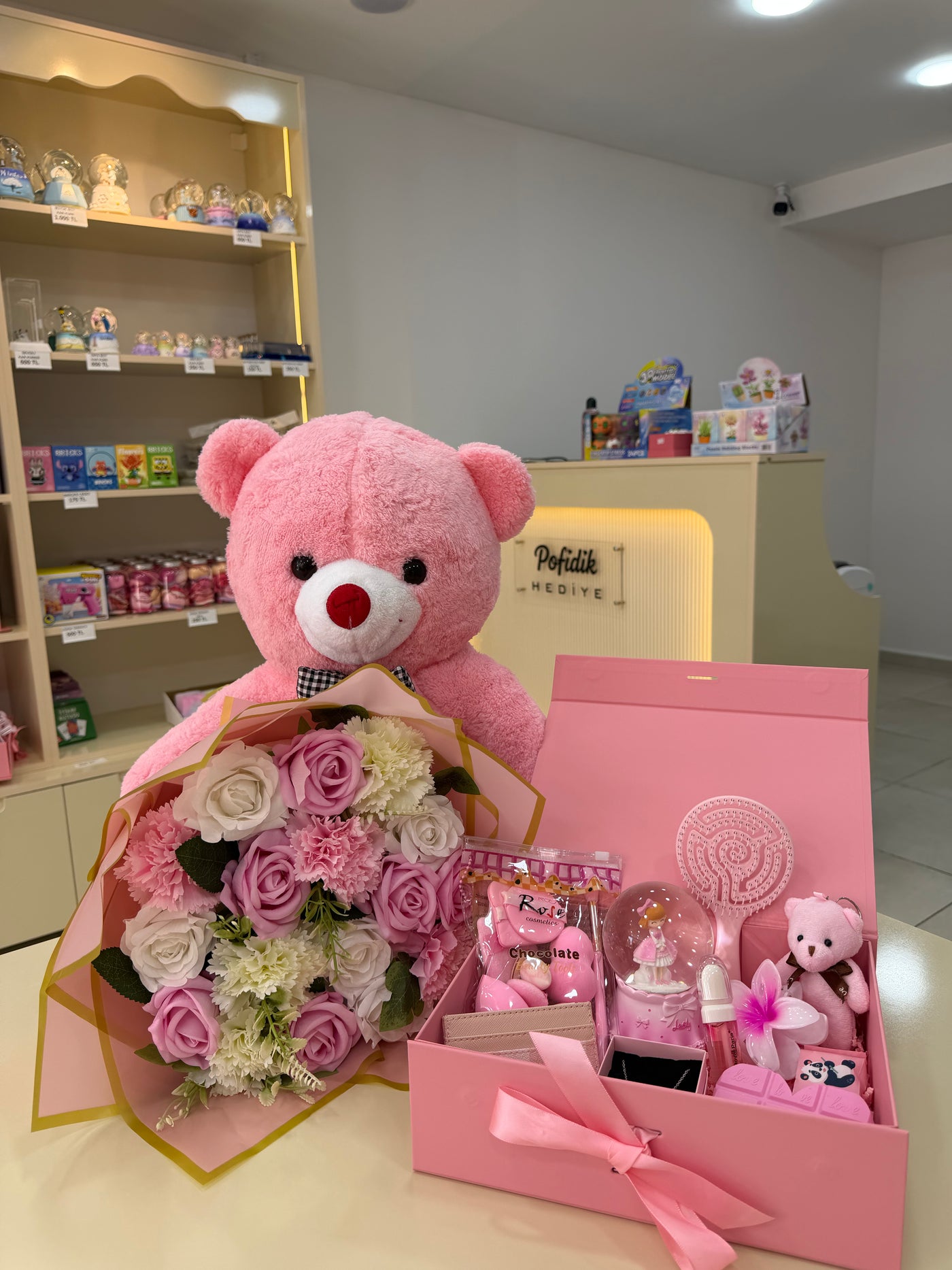 Pembe Düş Bahçesi Seti Pofidik Hediye
