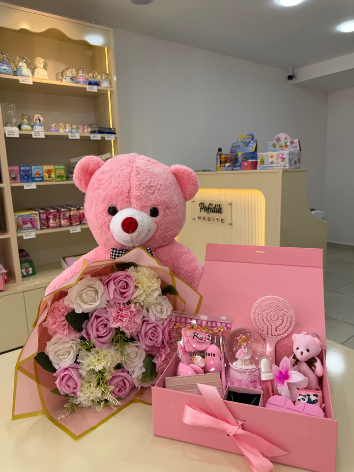 Pembe Düş Bahçesi Seti Pofidik Hediye