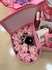 Lüks Pembe Set Pofidik Hediye