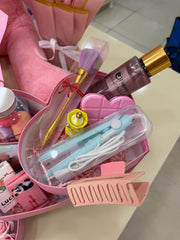Lüks Pembe Set Pofidik Hediye