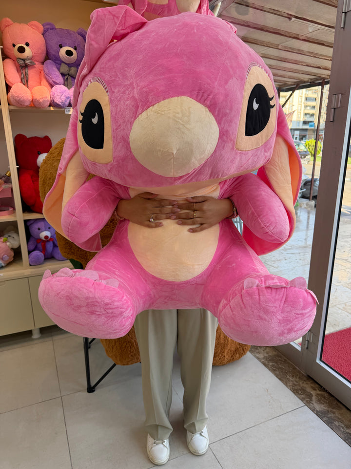 Dev Boy Pembe Stitch Pofidik Hediye