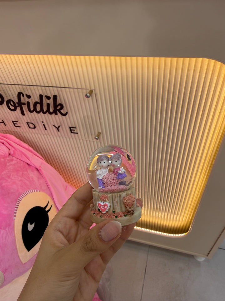 Mini Boy Kar Küresi Pofidik Hediye