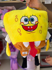 Sevimli Sünger Bob Yumuşak Peluş Oyuncak Pofidik Hediye