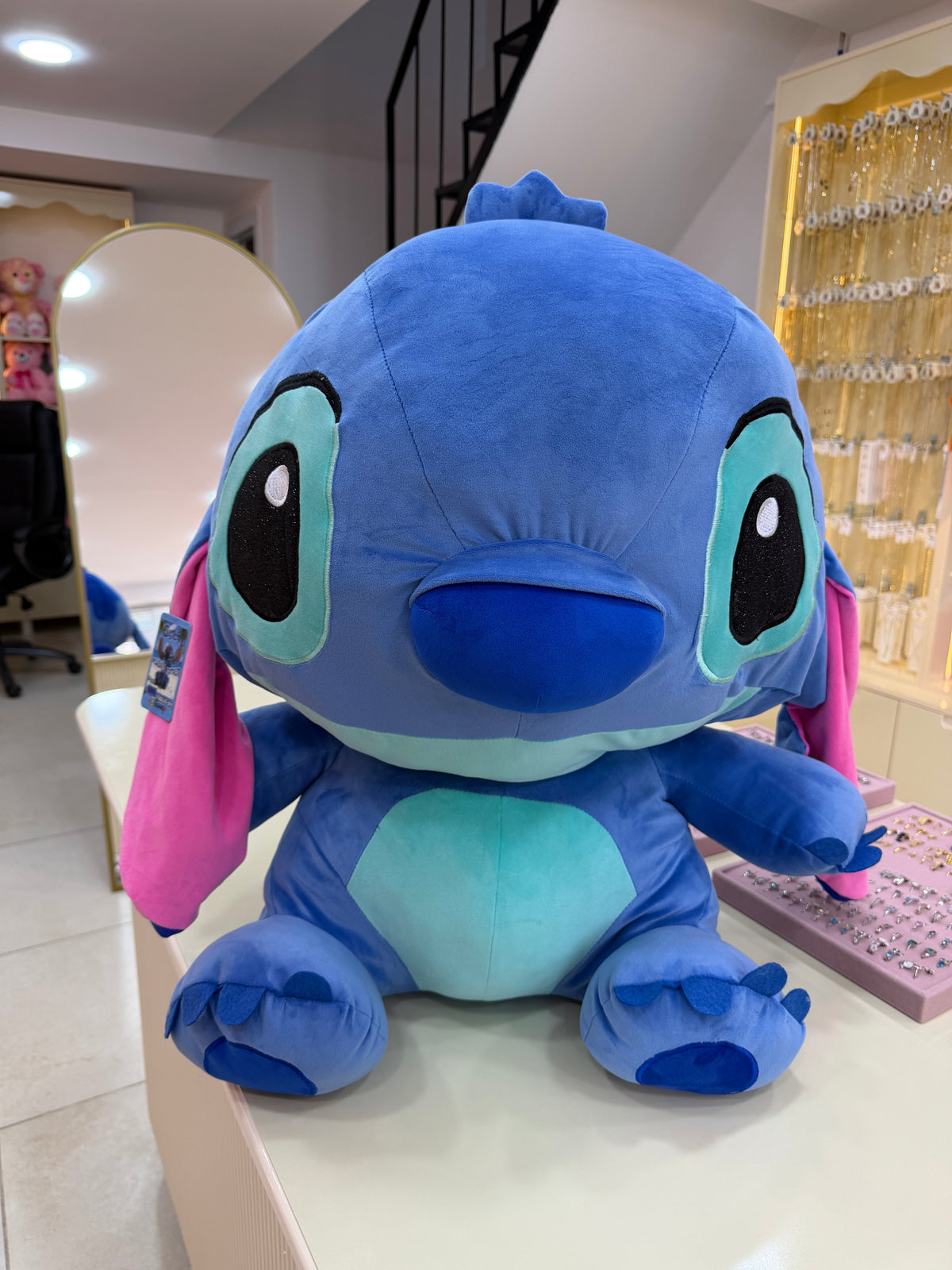 Dev Boy Mavi Stitch Pofidik Hediye