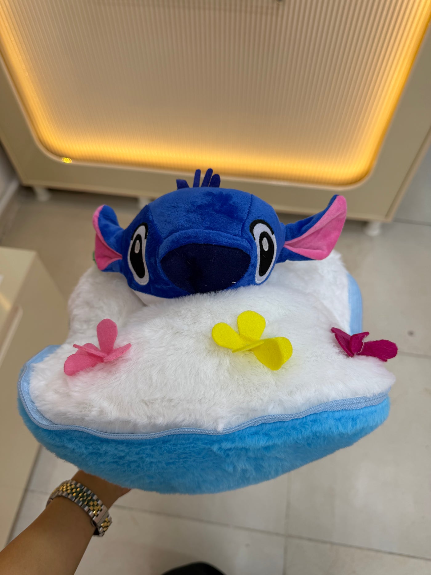 Stitch Figürlü Peluş Buket Pofidik Hediye