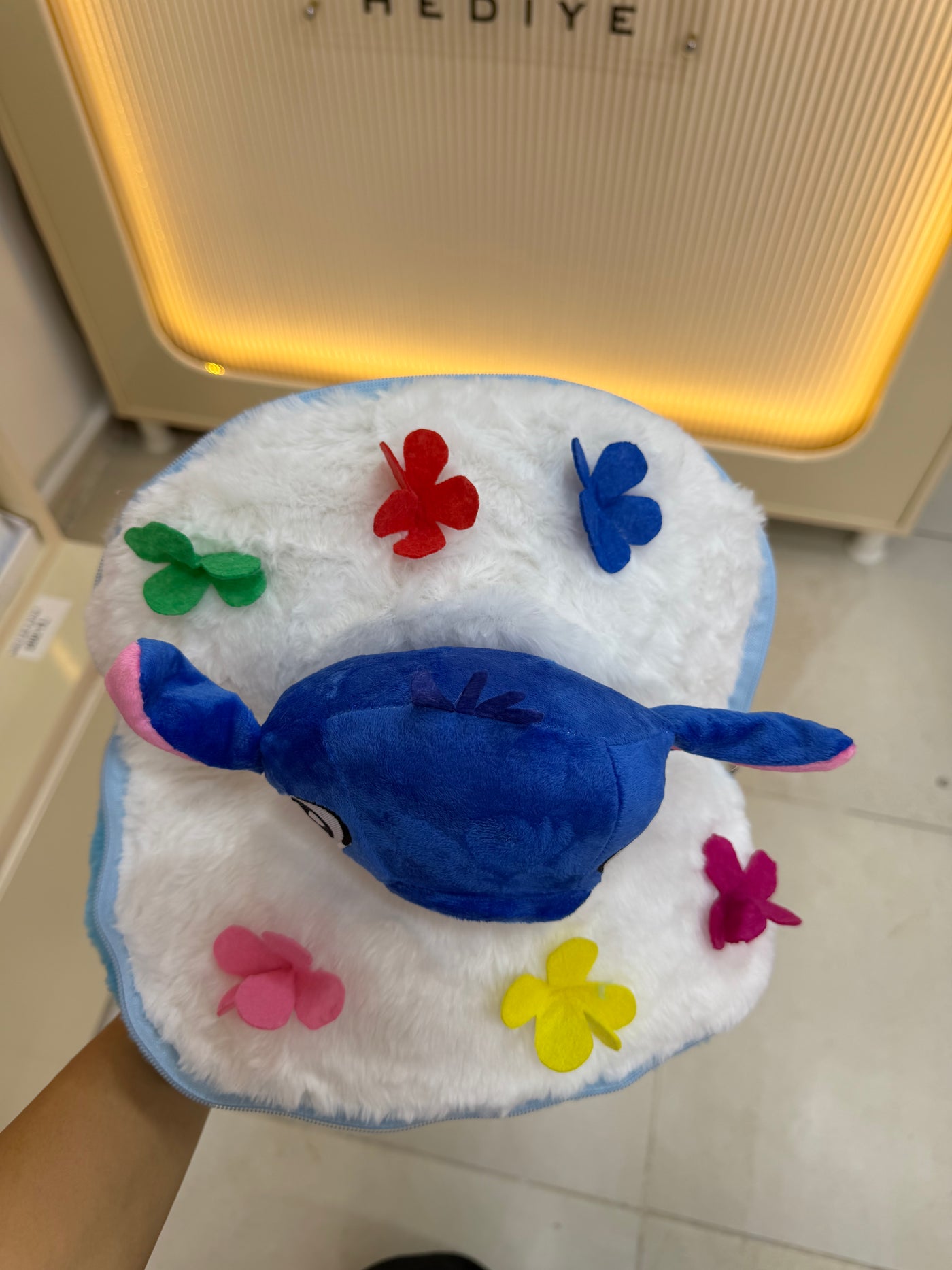 Stitch Figürlü Peluş Buket Pofidik Hediye