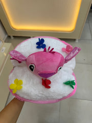 Pembe Stitch Peluş Buket Pofidik Hediye