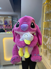 Dev Boy Ördeğe Sarılan Stitch Pofidik Hediye