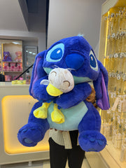 Dev Boy Ördeğe Sarılan Stitch Pofidik Hediye