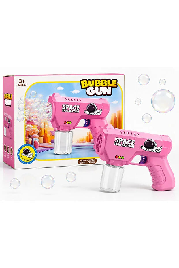 Bubble Gun Köpük Tabancası – Otomatik Baloncuk Makinesi Pofidik Hediye