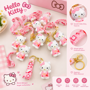 Hello Kitty Figürlü Pembe Çakmak Anahtarlık Pofidik Hediye