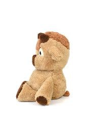 Koşan Peluş İnek Corci – 30 cm Yumuşak Hareketli Oyuncak İnek Pofidik Hediye
