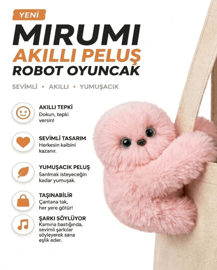 Mirumi Akıllı Peluş Pofidik Hediye