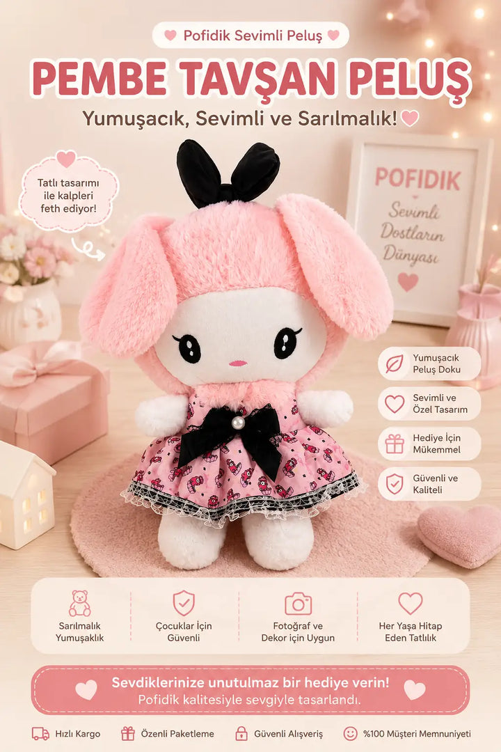 Pofidik Melodi peluş detay