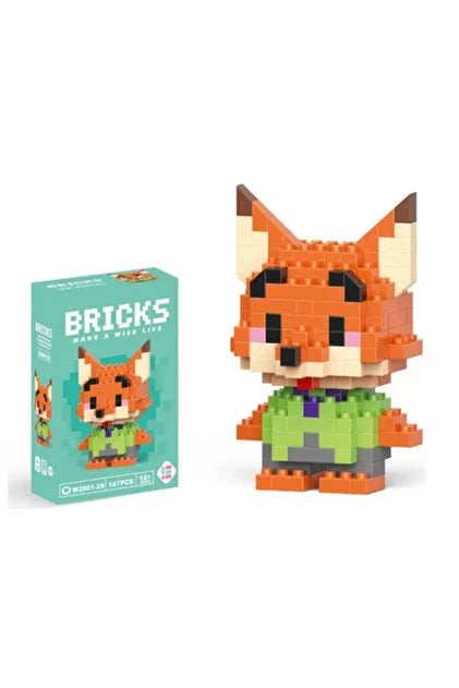 Tilki Mini Lego Pofidik Hediye
